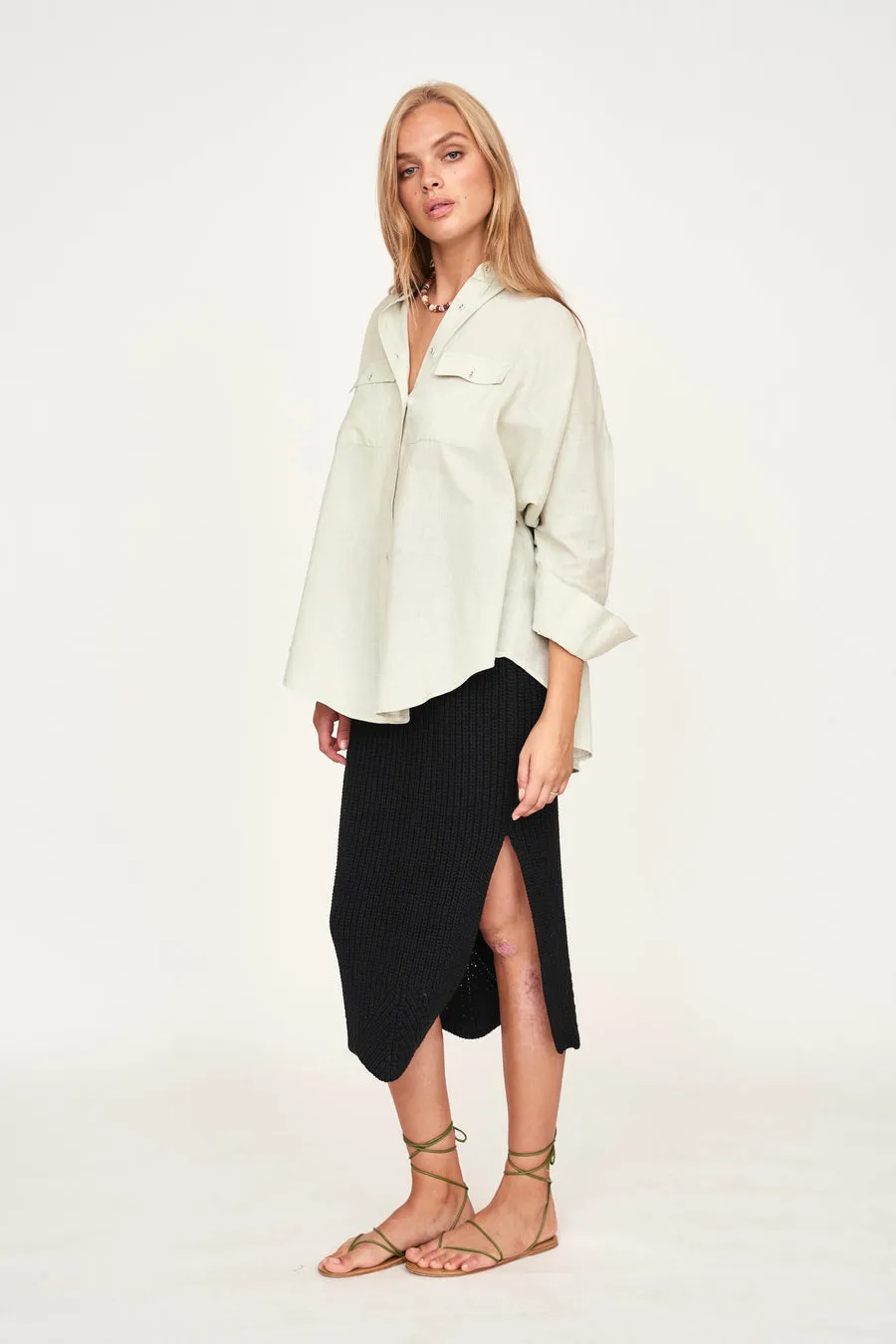 Kyoto Blouse in Pistachio