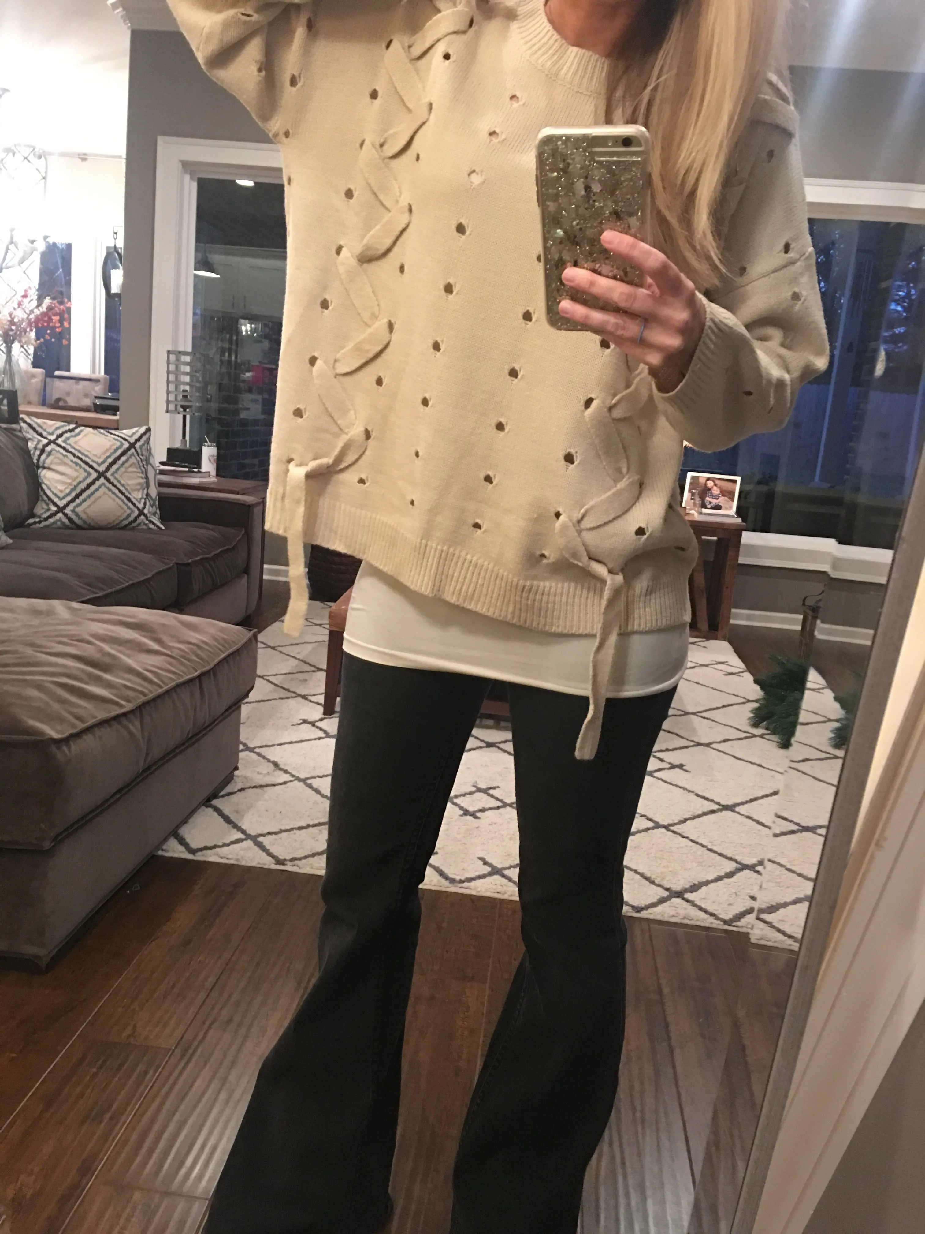 Lace Me Up sweater
