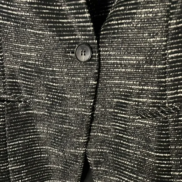 Lafayette 148 New York Tweed Blazer silk blend Jacket Sz 6