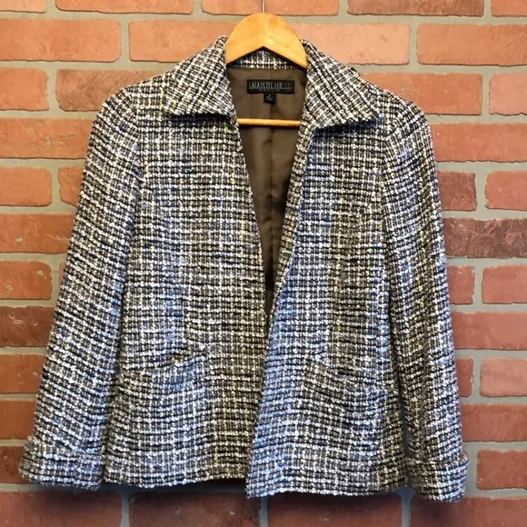 Lafayette 148 women’s wool blend blazer jacket 6