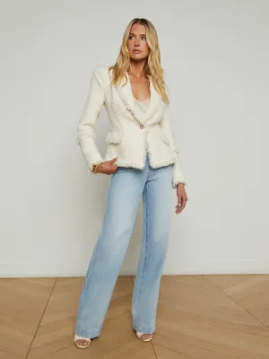 L'AGENCE - Kaisley Blazer - Vintage White