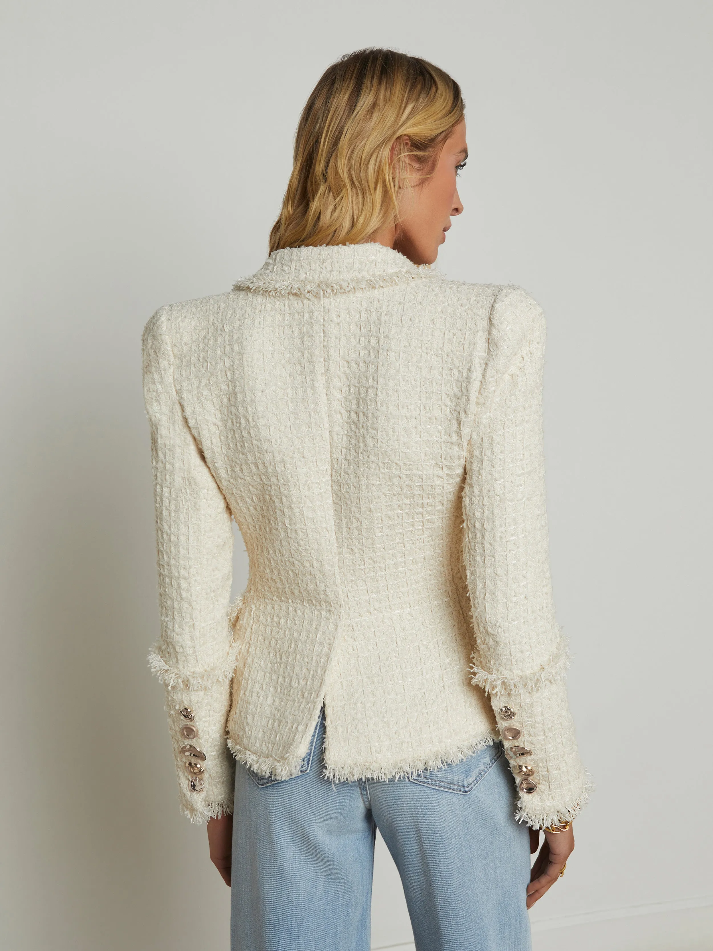 L'AGENCE - Kaisley Blazer - Vintage White