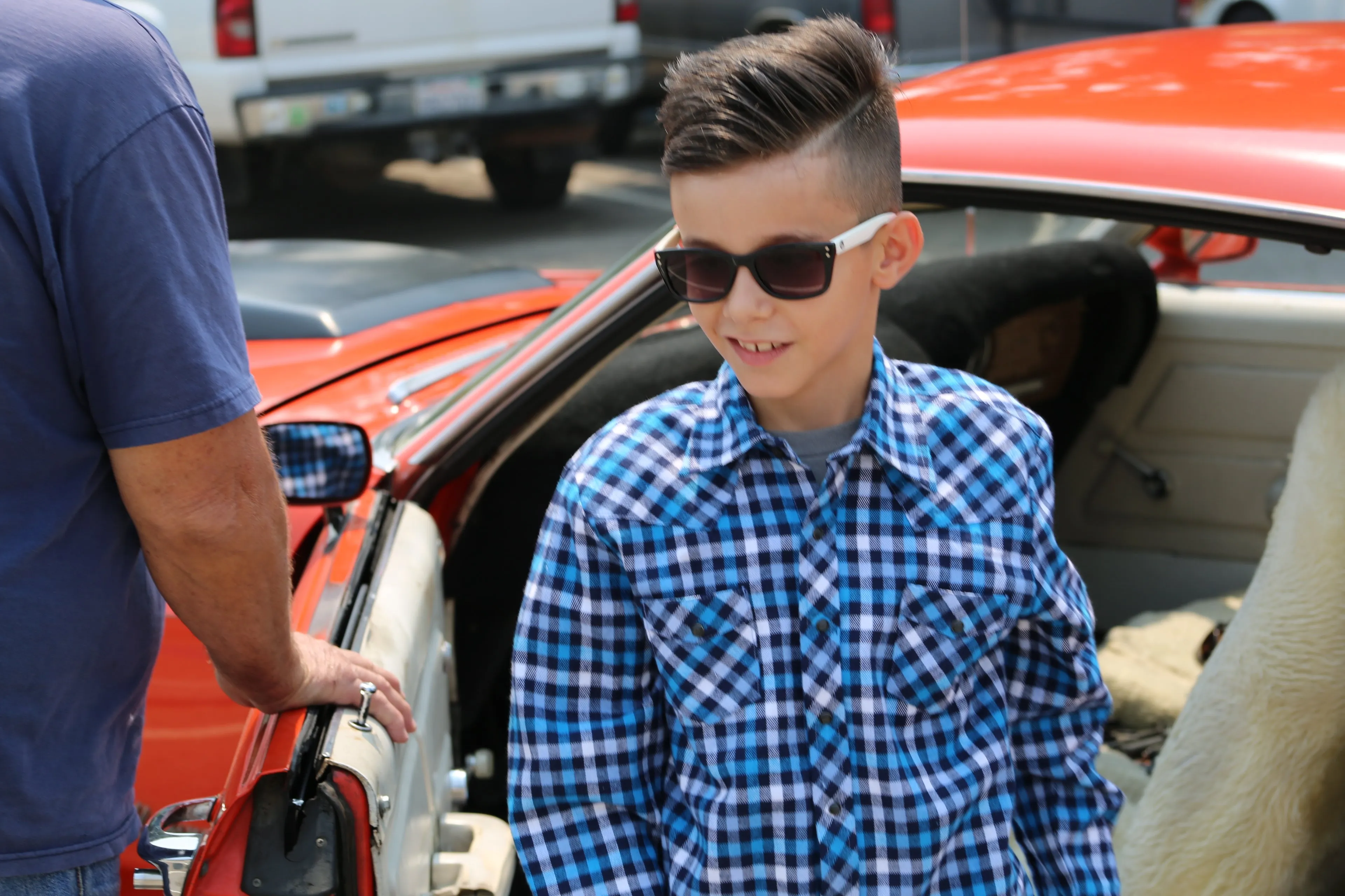 Laguna Long Sleeve Plaid Rockabilly Shirt
