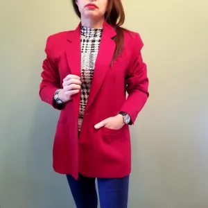 Land's End 100% Wool Blazer size 12