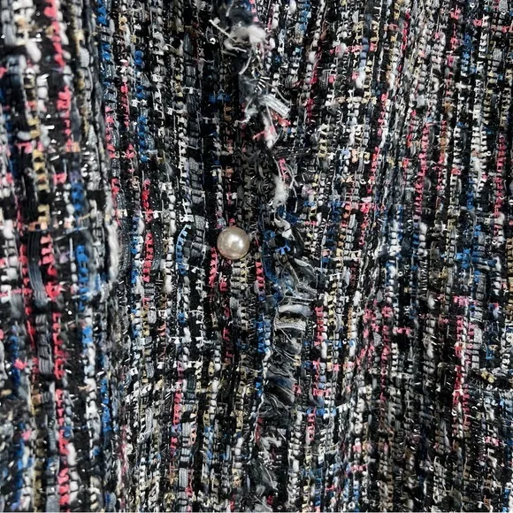 Lane Bryant NEW Colorful Multi Boucle Tweed Blazer Jacket