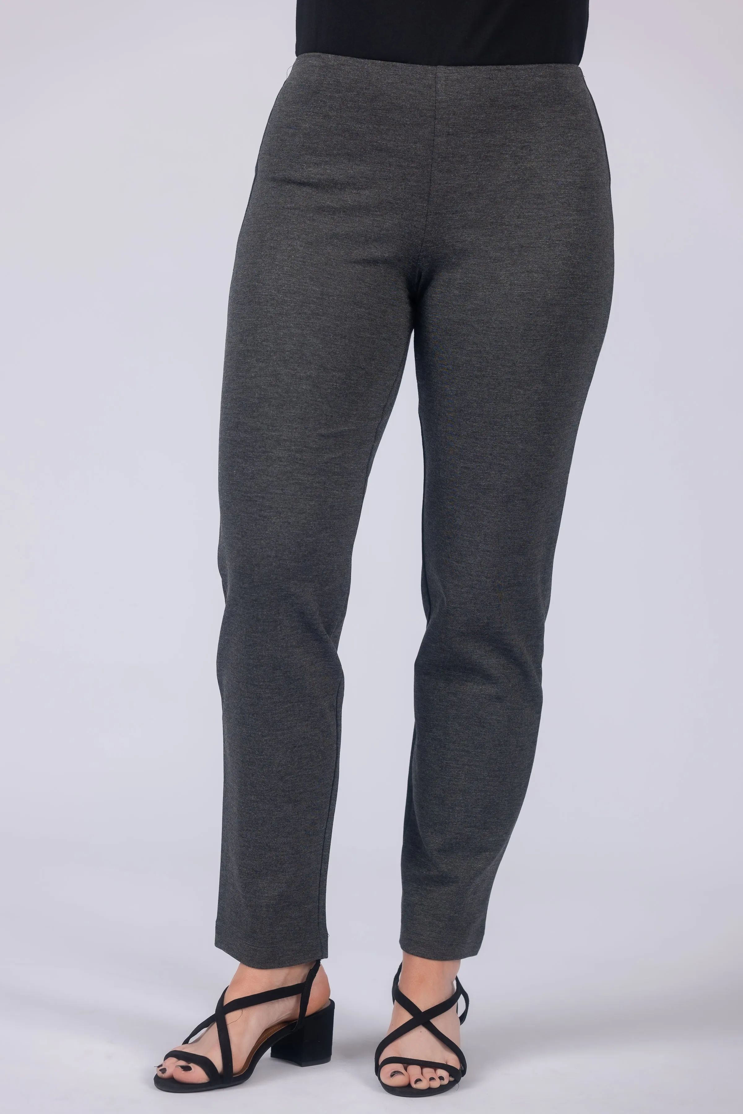 Laura Double Knit Straight Leg Pant