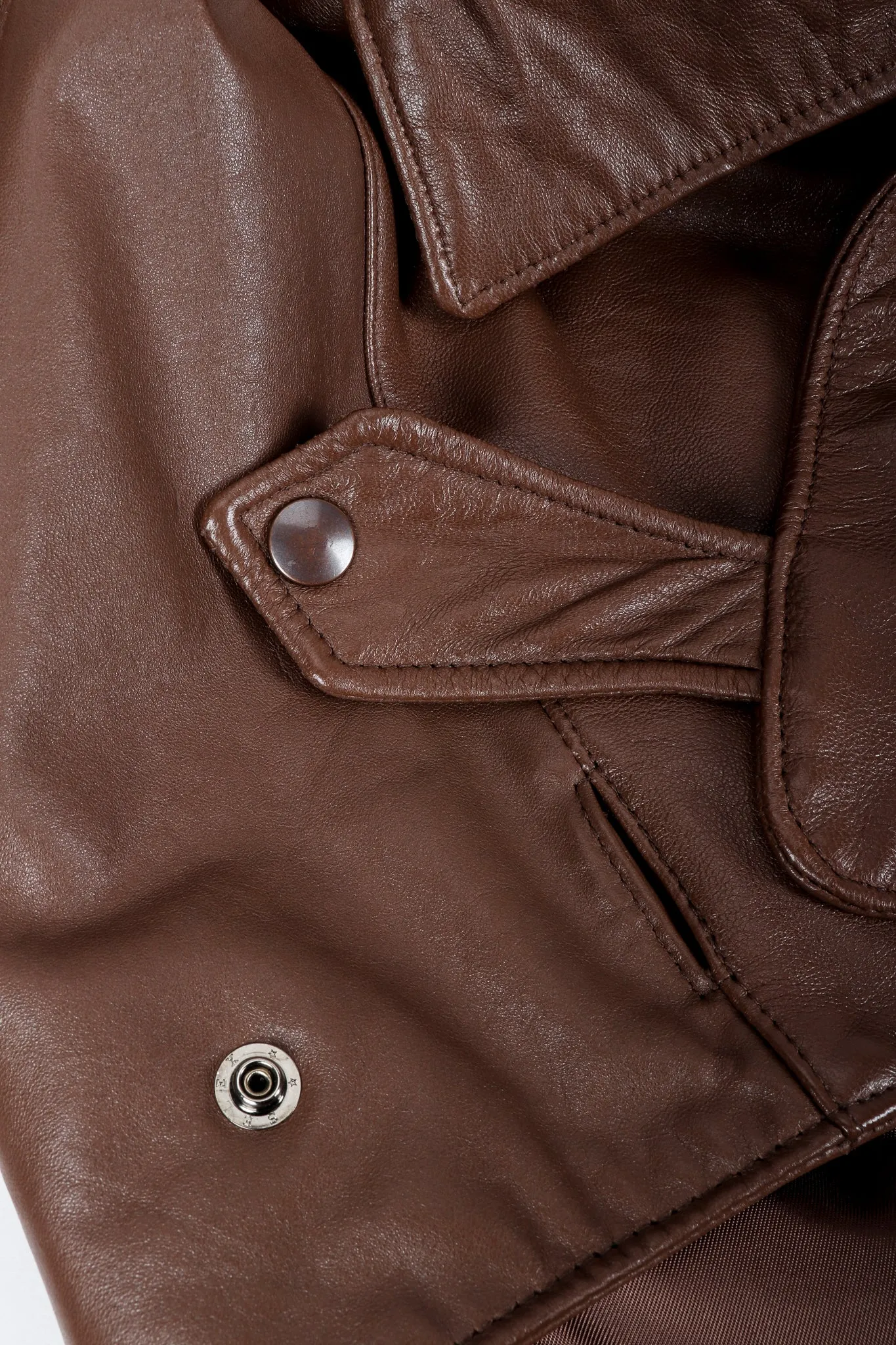 Leather Utility Jacket & Pant Set