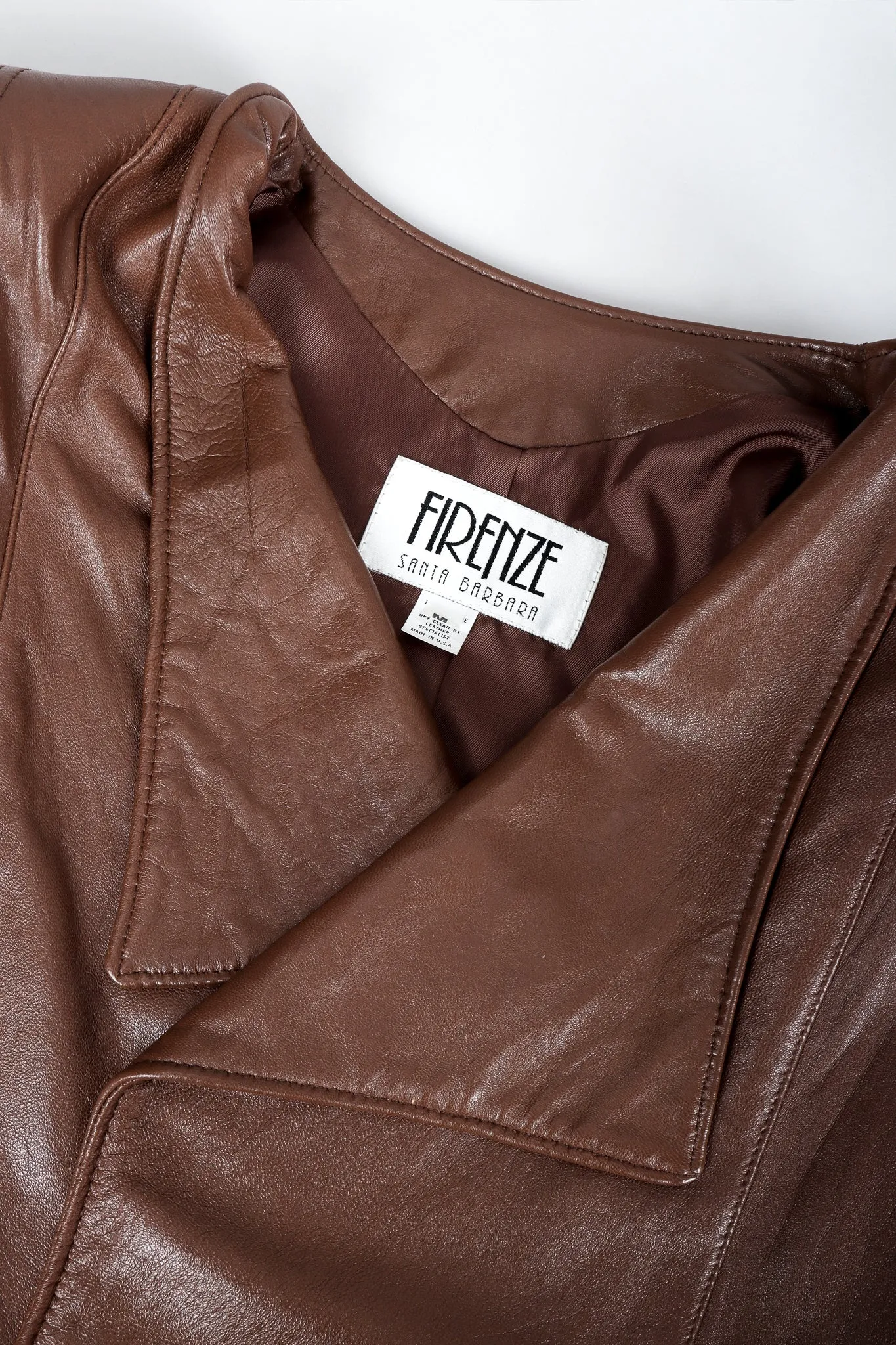 Leather Utility Jacket & Pant Set