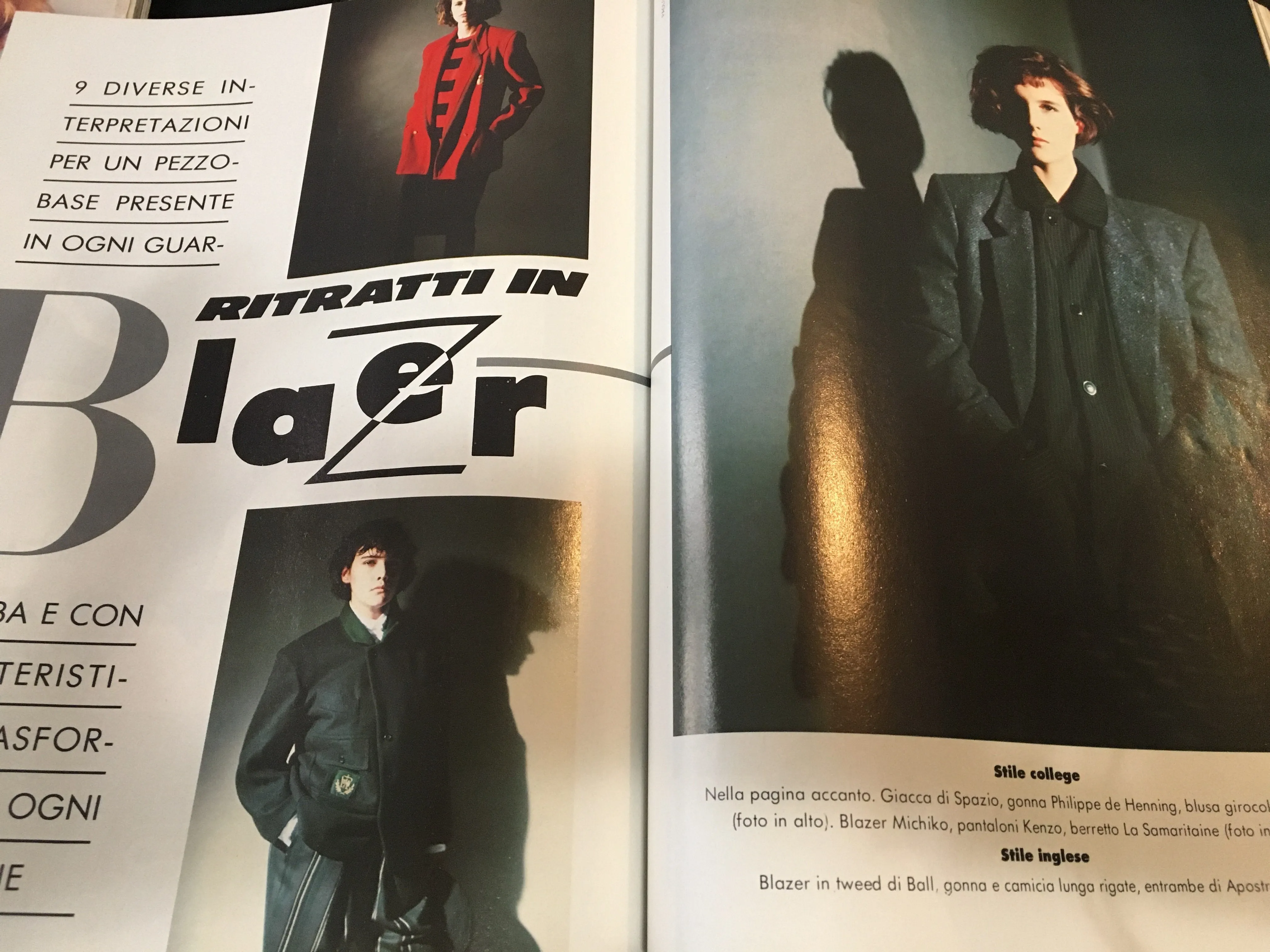 LEI Magazine September 1983 JASMINE MCJILLIVRAY Paolo Roversi LARA HARRIS