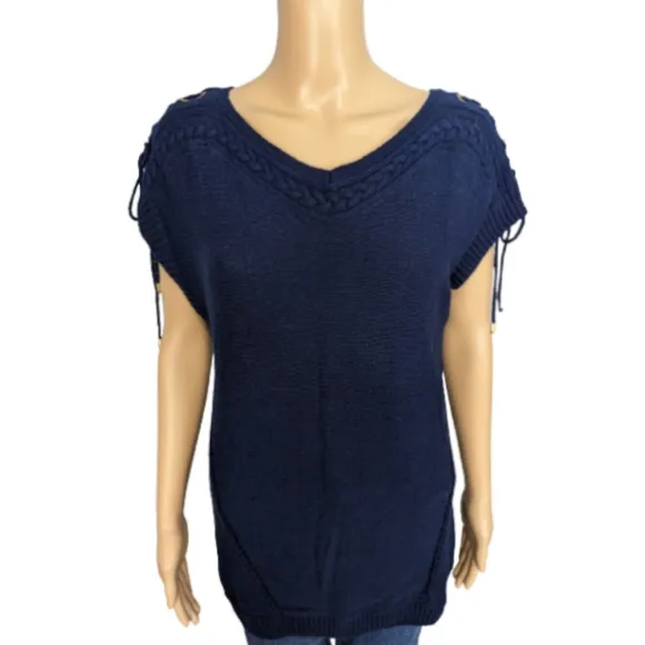 Lilly Pulitzer Devin Dockside Cable Sweater M