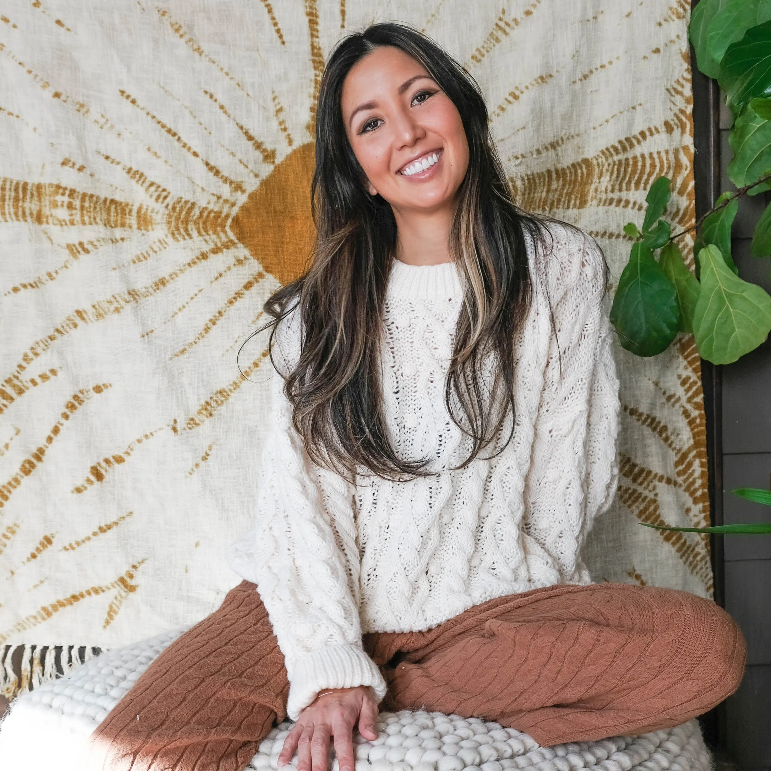 Lily Cable Knit Sweater