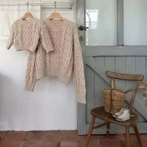 Lily Cable Knit Sweater