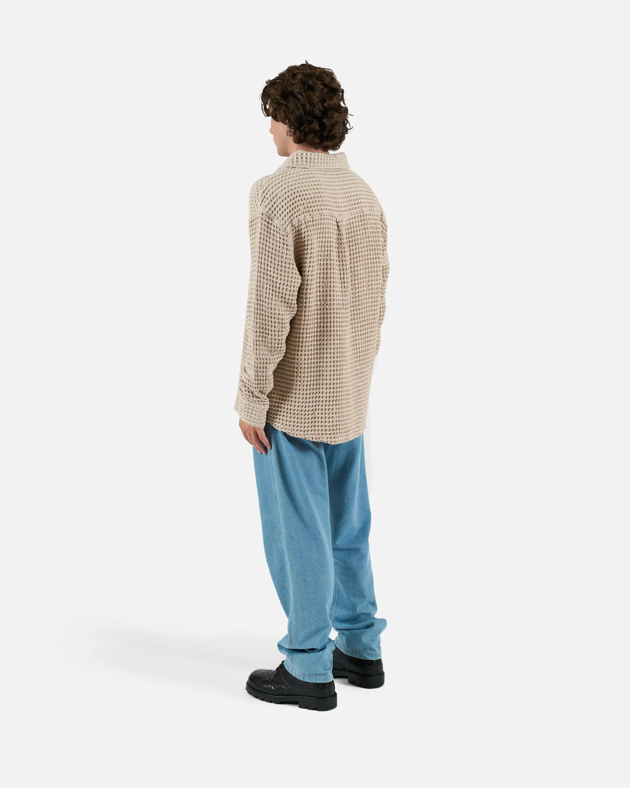 Linas Boxy Button Up