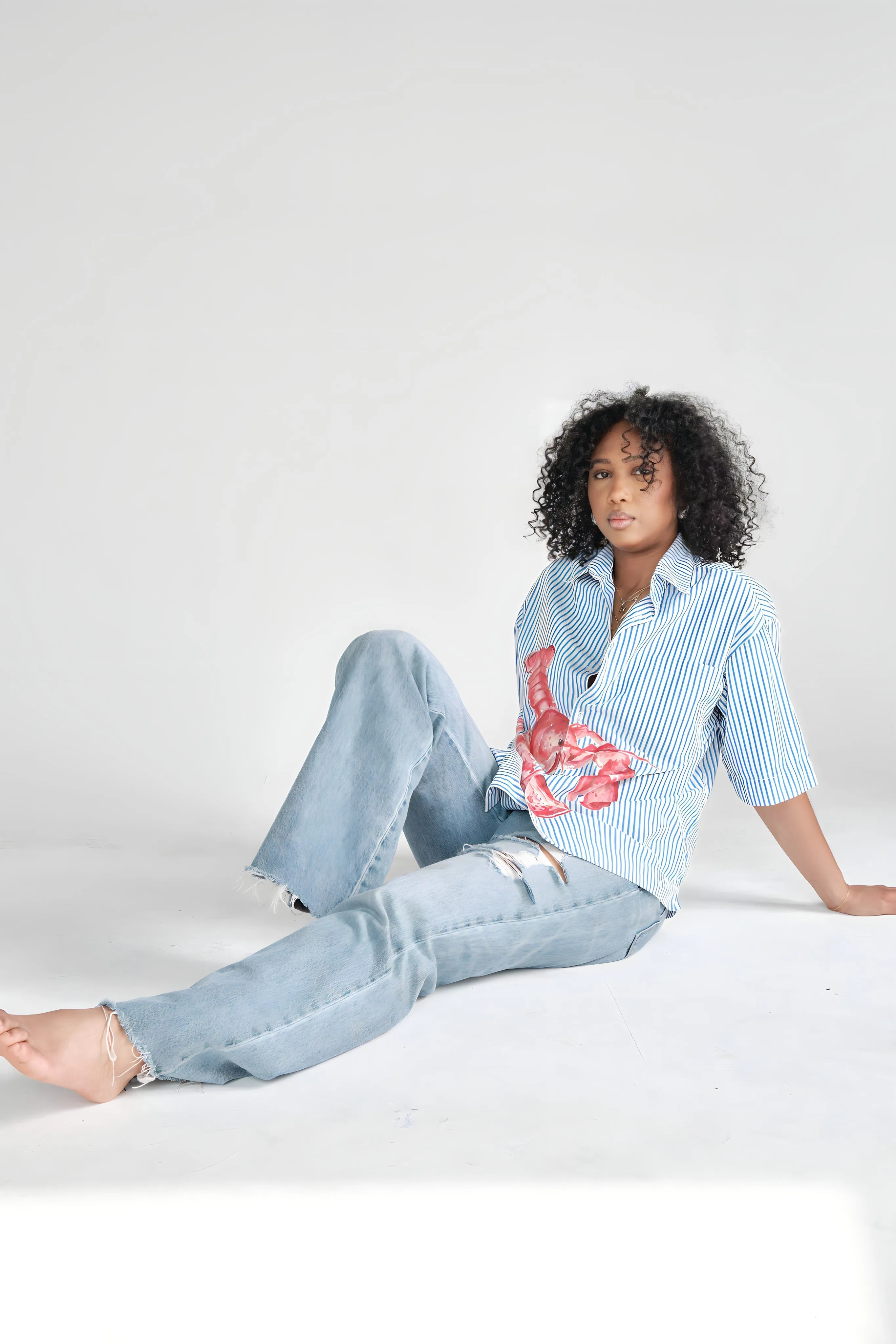 Lobster Button Up Shirt