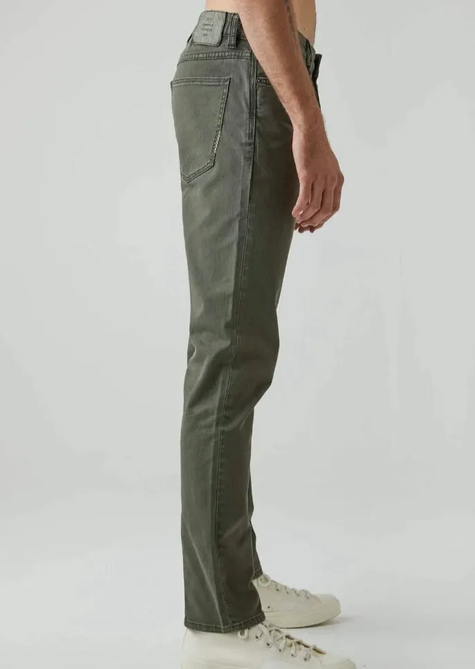 LOU SLIM TWILL WASHED PINE