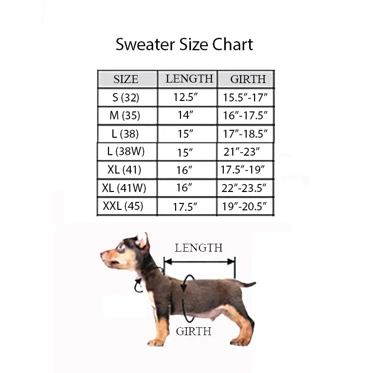LUXE Cable Dog Sweater in Camel