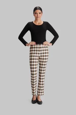 Macchiato Plaid Annie Pant - FINAL SALE