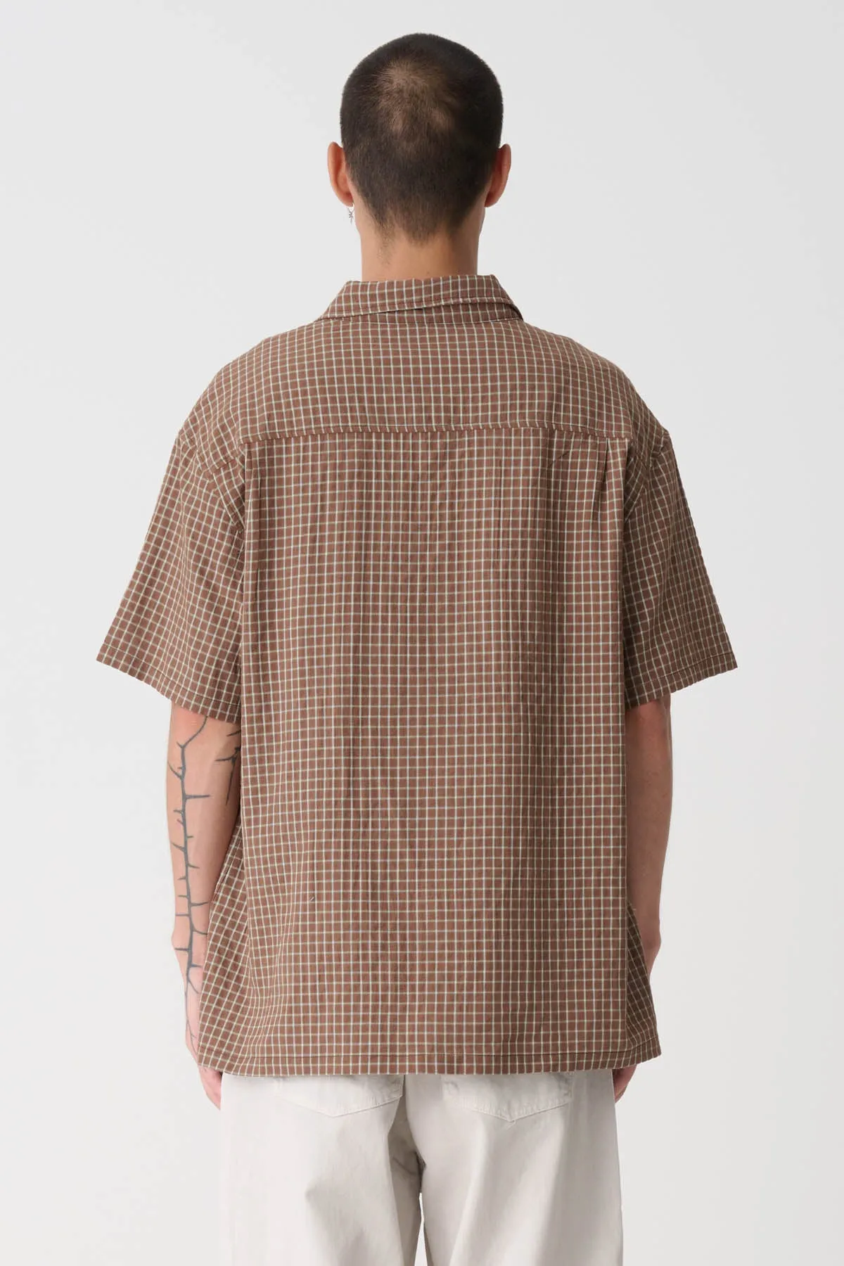 MAD BEAR SHIRT - CHOCOLATE