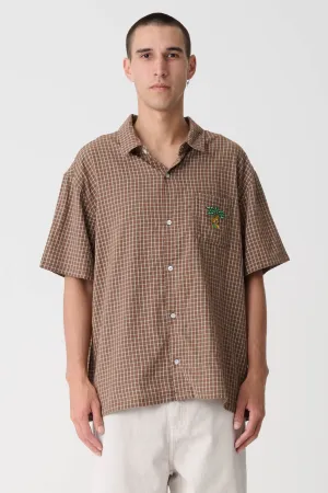MAD BEAR SHIRT - CHOCOLATE