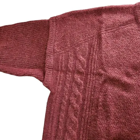 Madewell Cable Knit Havener Pullover Sweater Women's SZ 4X - NWT