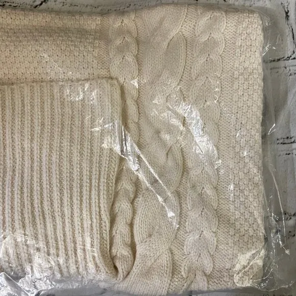 Madewell Cable Turtleneck Sweater 2X