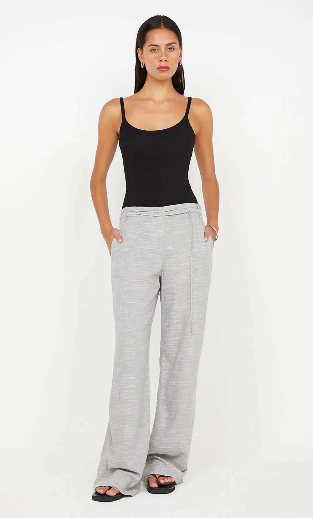 MAICIE PANT - SILVER