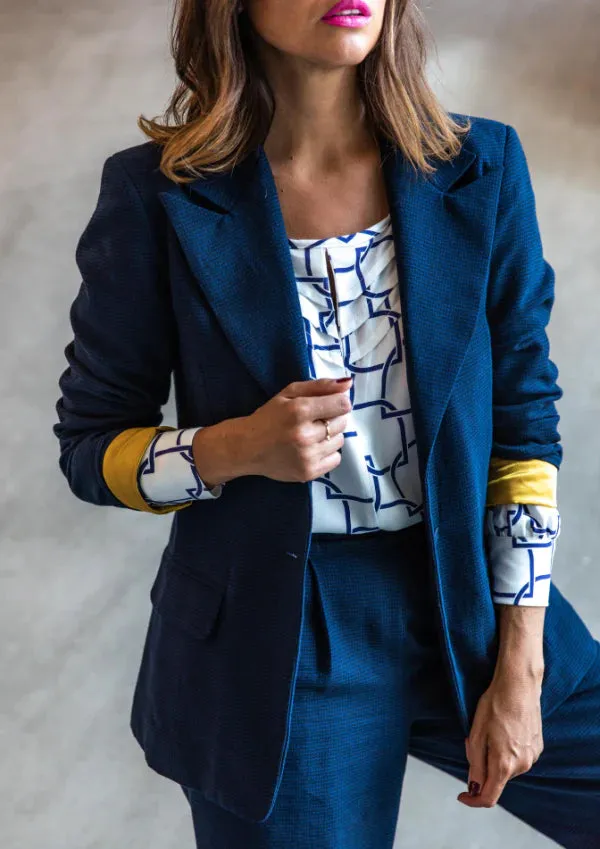 MANHATTAN veste blazer patron de couture pochette - MAISON FAUVE