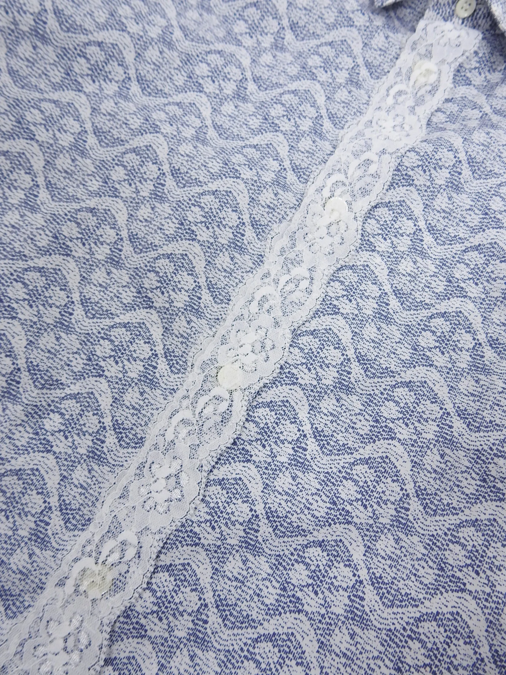 Margiela Lace Button Up Size 48