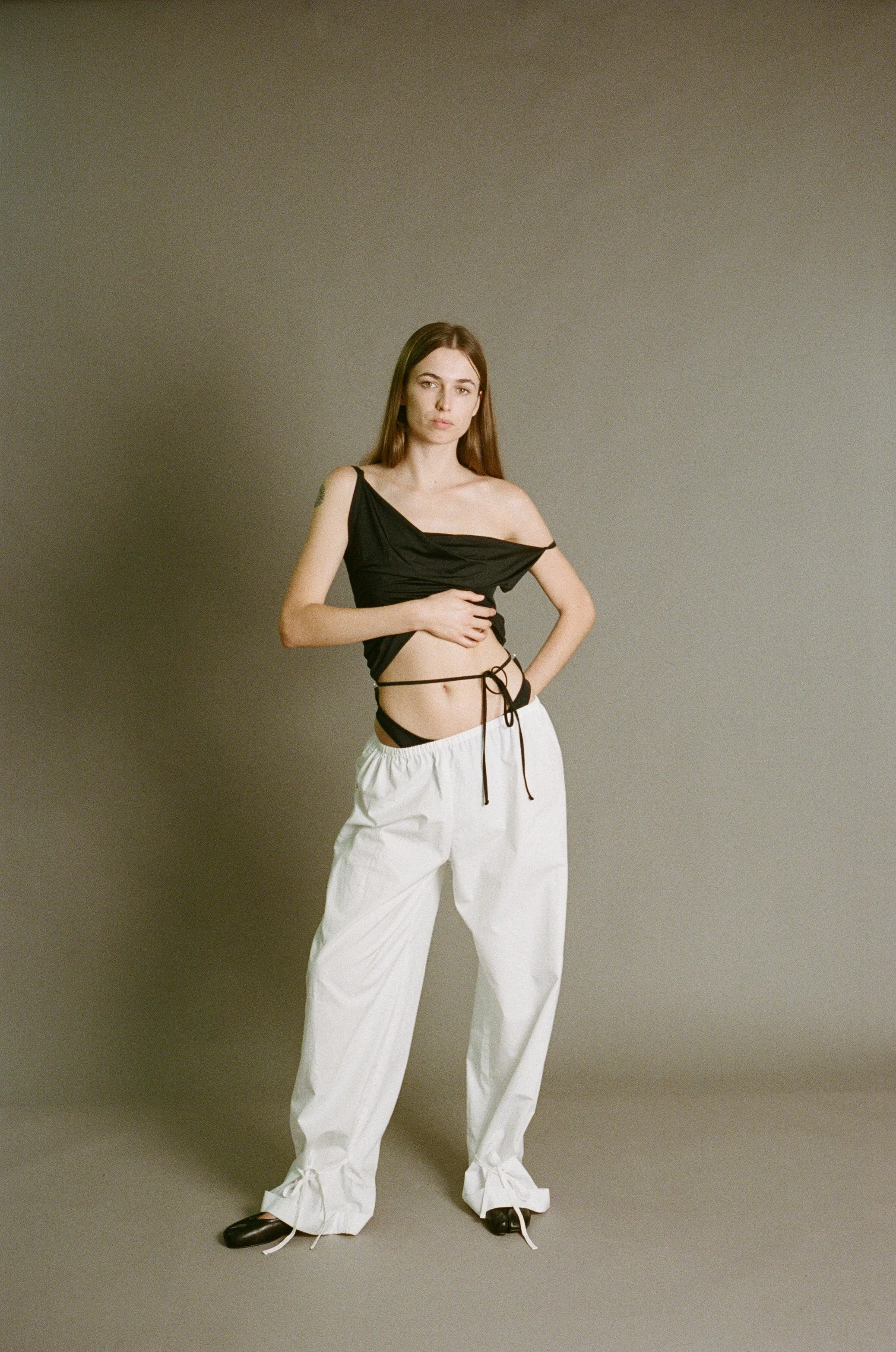 Margot Cargo Pant - White (PO)