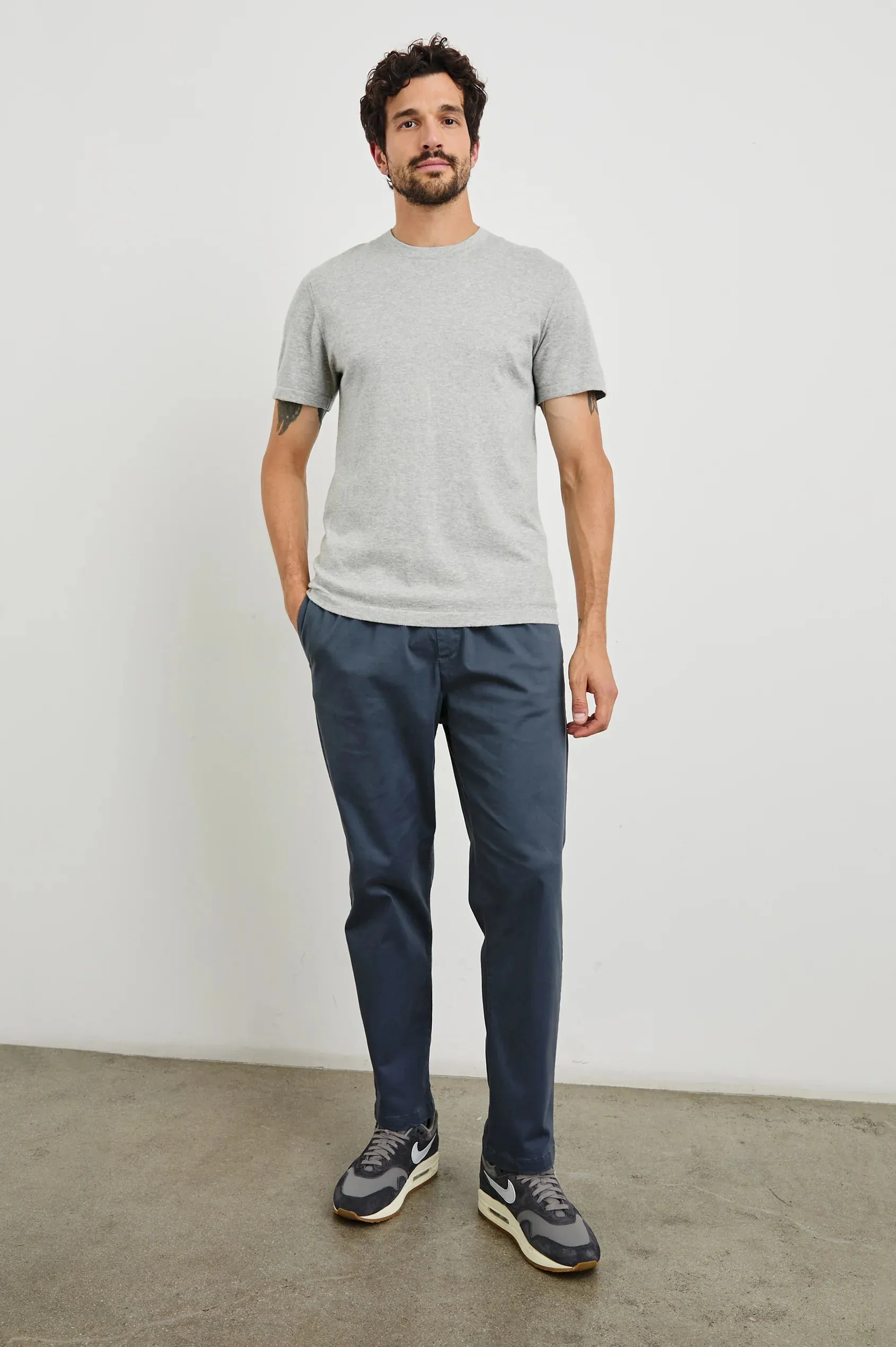 Mason Cashmere Blend Short Sleeve Knit