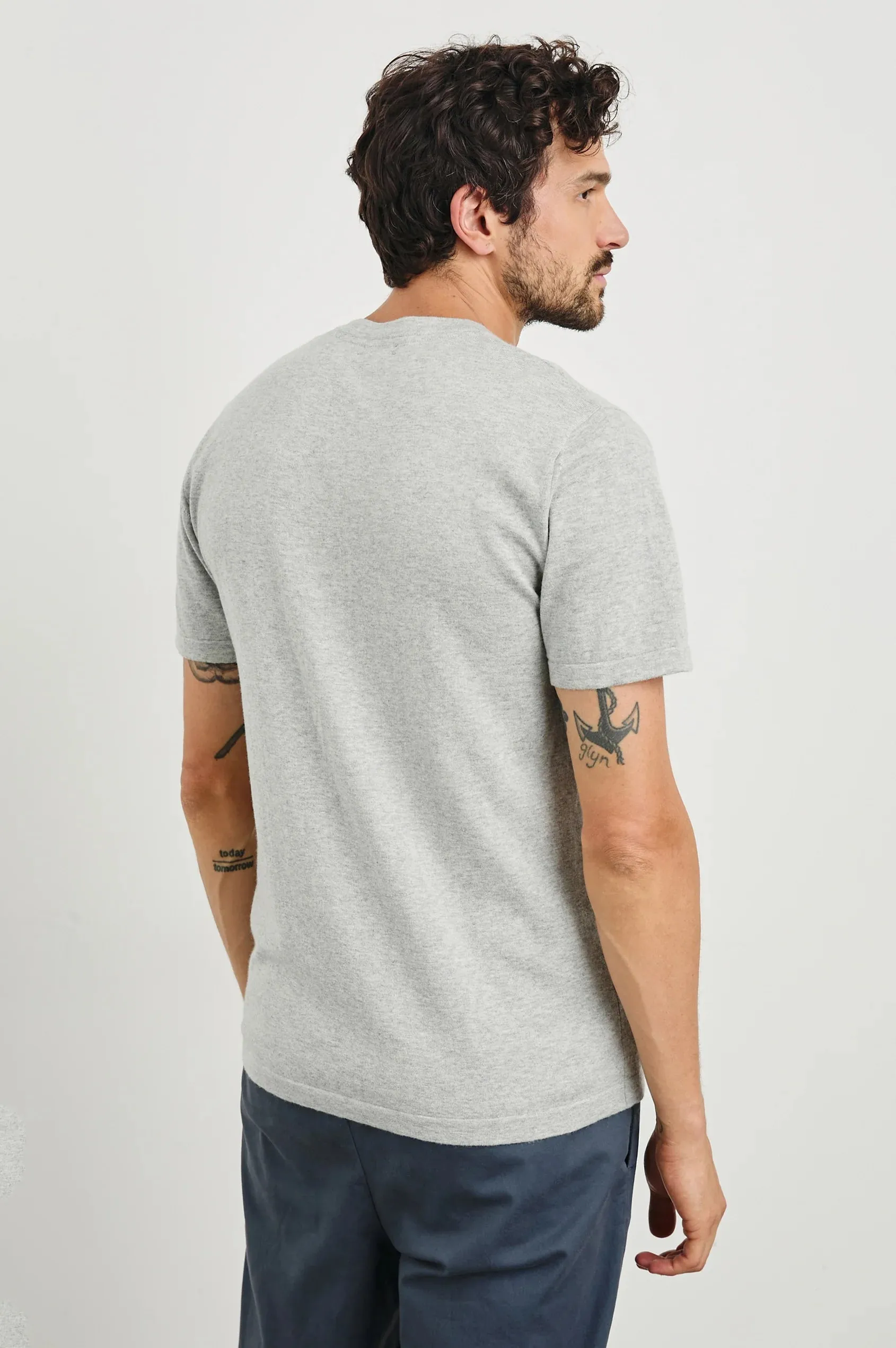 Mason Cashmere Blend Short Sleeve Knit