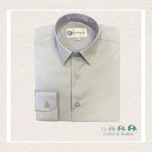 Mavezzano Boys Dress Shirt: Silver/Blue
