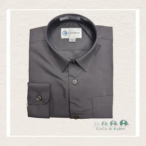 Mavezzano Dress Shirt - Sateen Charcoal