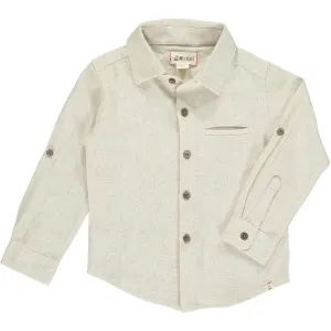 Me & Henry Atwood Woven Shirt - Cream