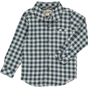Me & Henry Atwood Woven Shirt - Navy Plaid