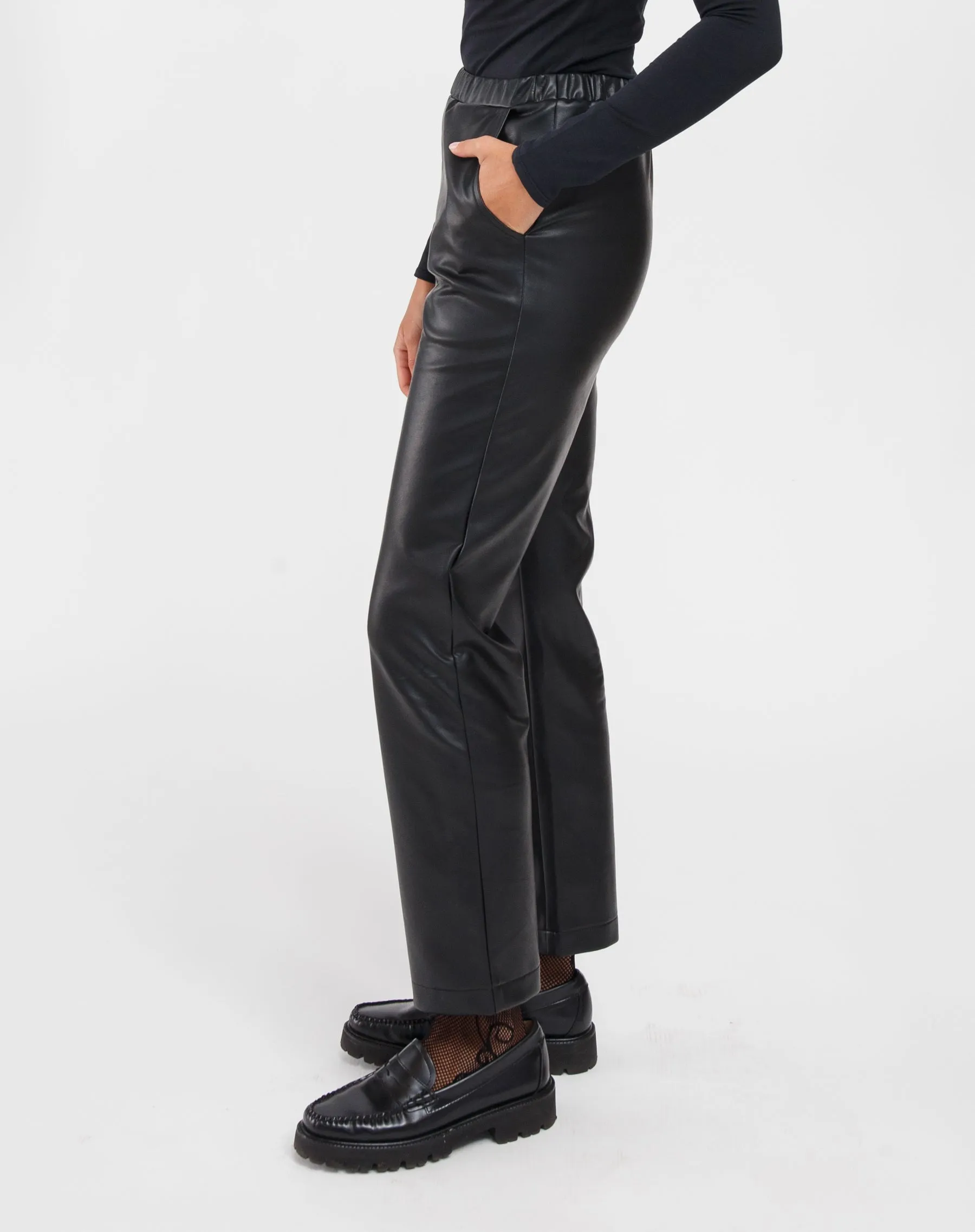 Megan Vegan Leather Pant