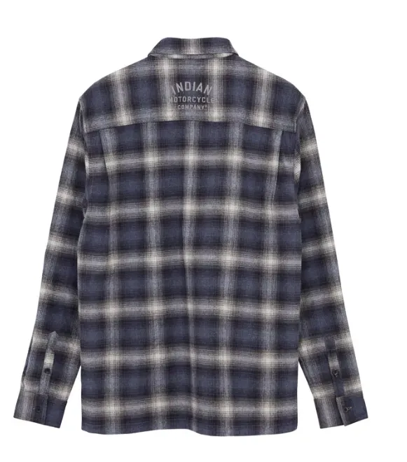 Men's Bolton Plaid Shirt, Navy