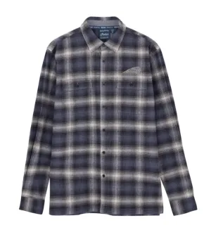 Men's Bolton Plaid Shirt, Navy
