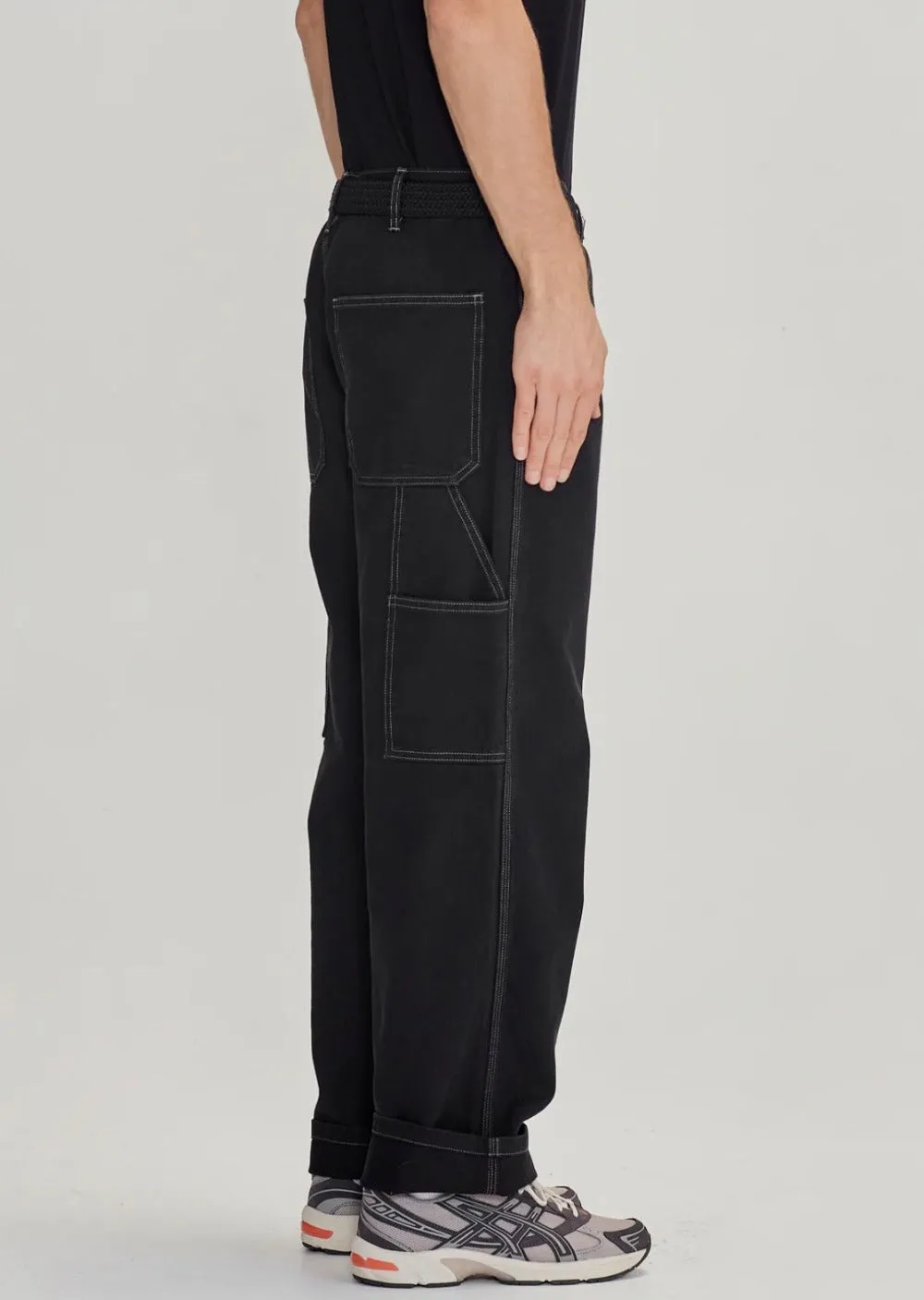Mens Carpenter Pant Vintage Black