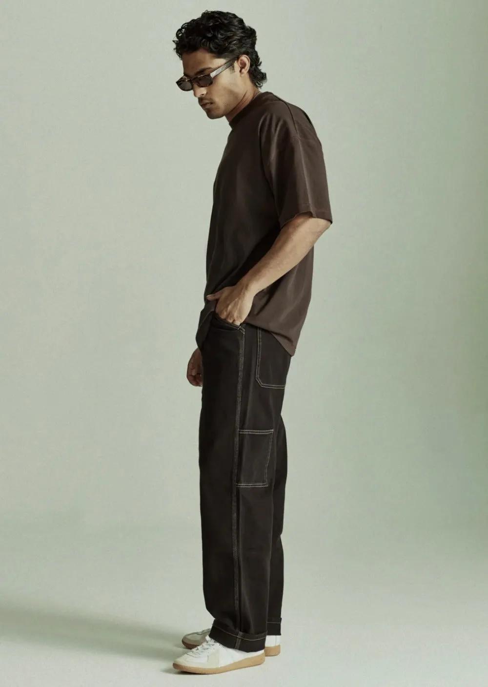 Mens Carpenter Pant Vintage Black