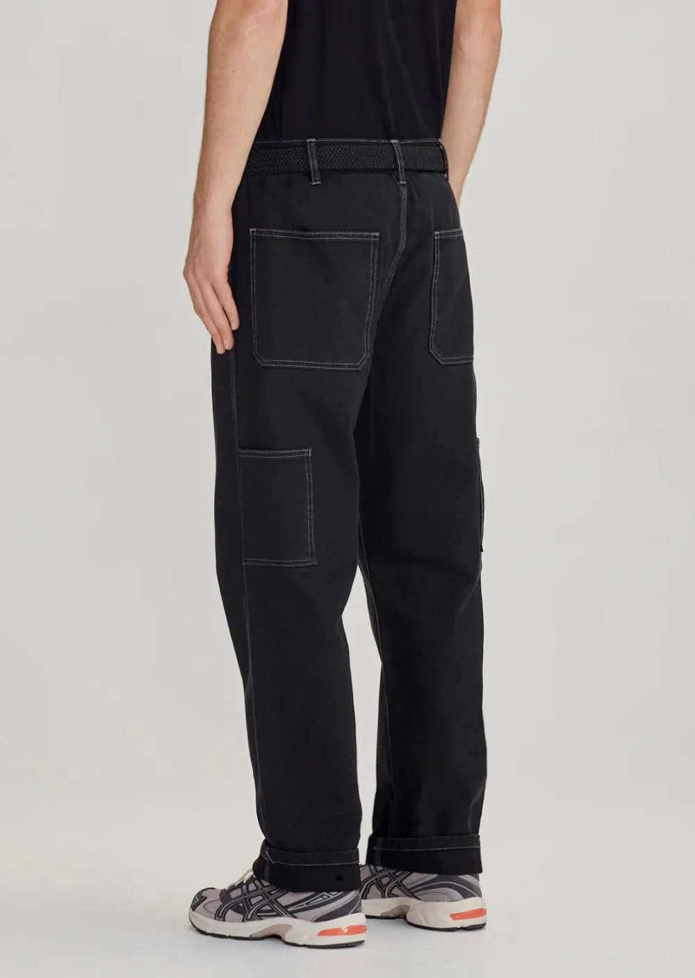 Mens Carpenter Pant Vintage Black