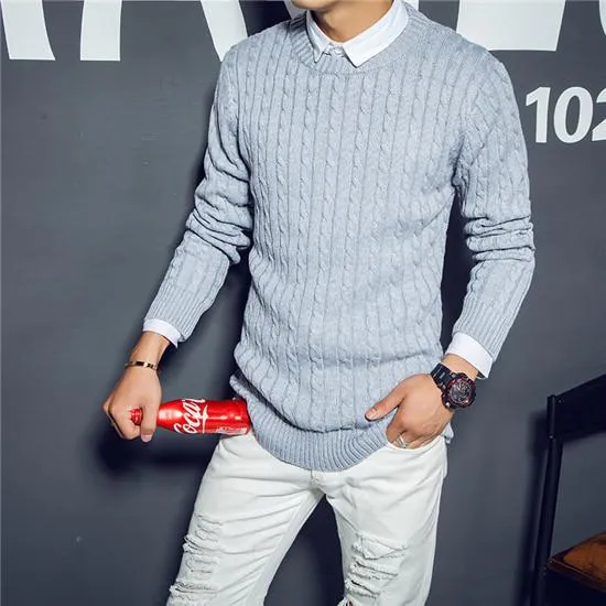Men's Cashmere Wool Sweater