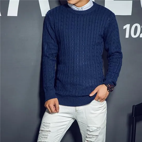 Men's Cashmere Wool Sweater