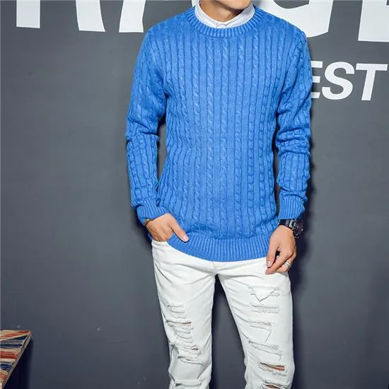 Men's Cashmere Wool Sweater