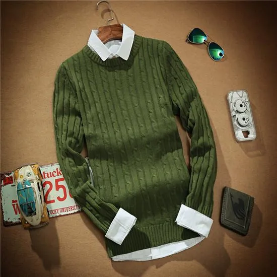 Men's Cashmere Wool Sweater