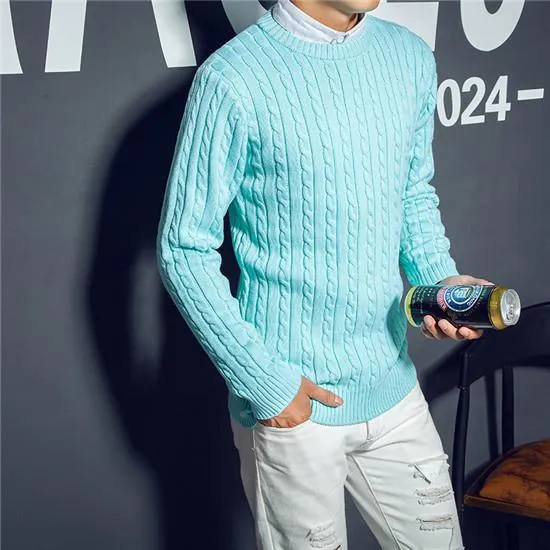 Men's Cashmere Wool Sweater