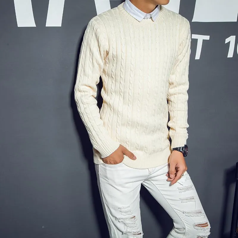 Men's Cashmere Wool Sweater