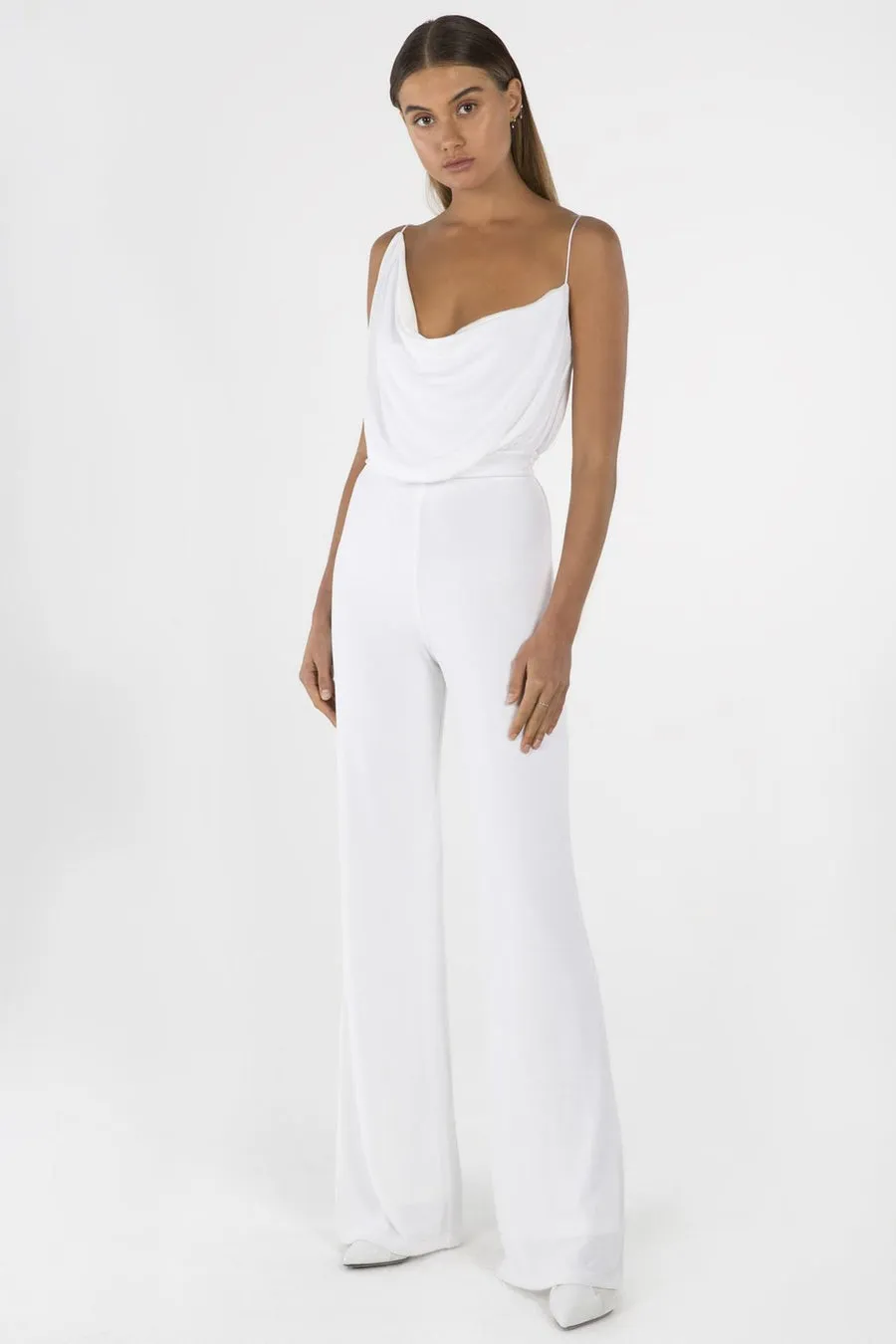 Misha Collection - Moyra Jumpsuit in Ivory
