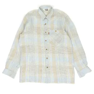Missoni Vintage Check Linen Shirt Size Medium