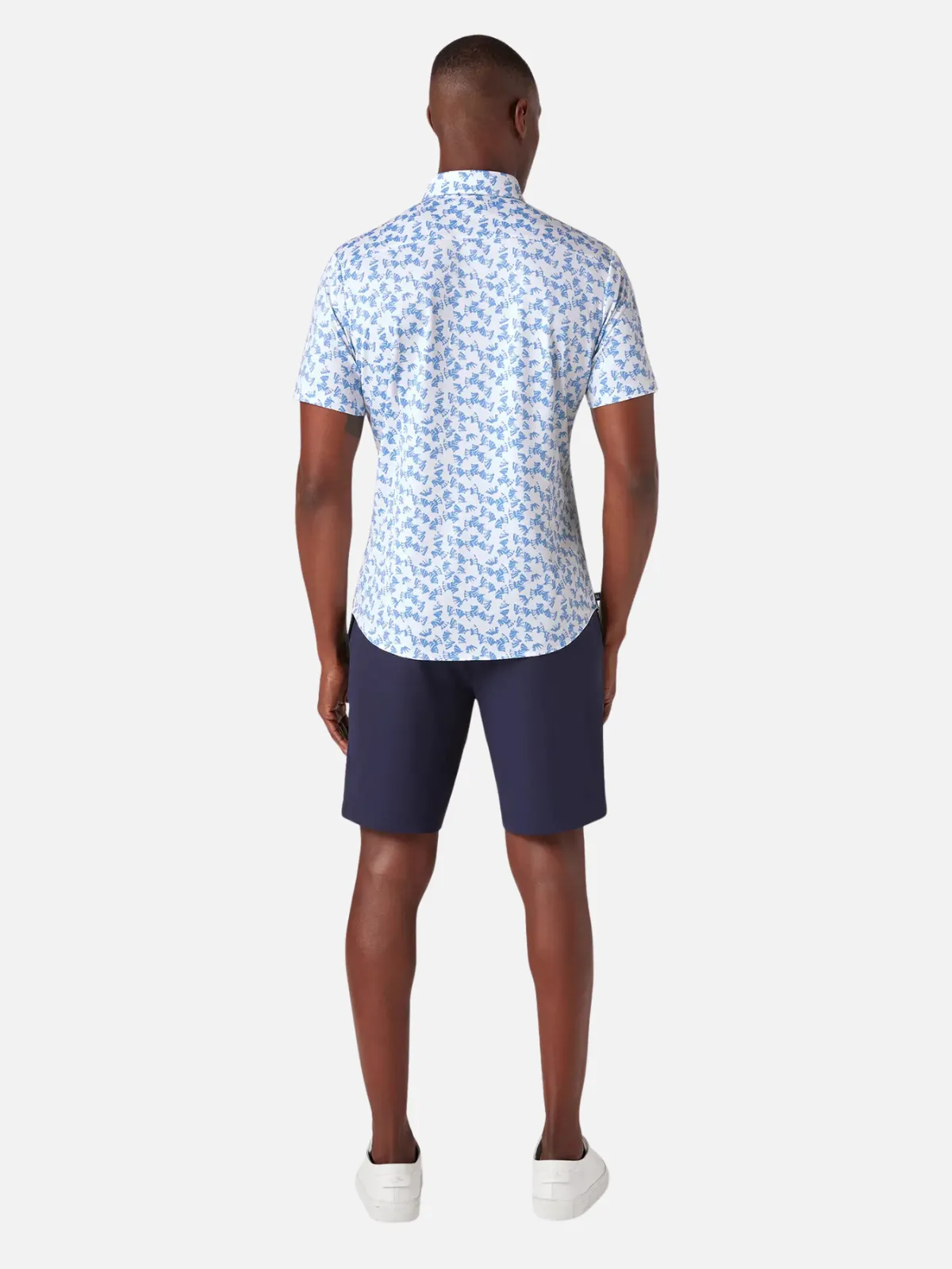 Mizzen   Main Halyard SS Dress Shirt - Provence Shell